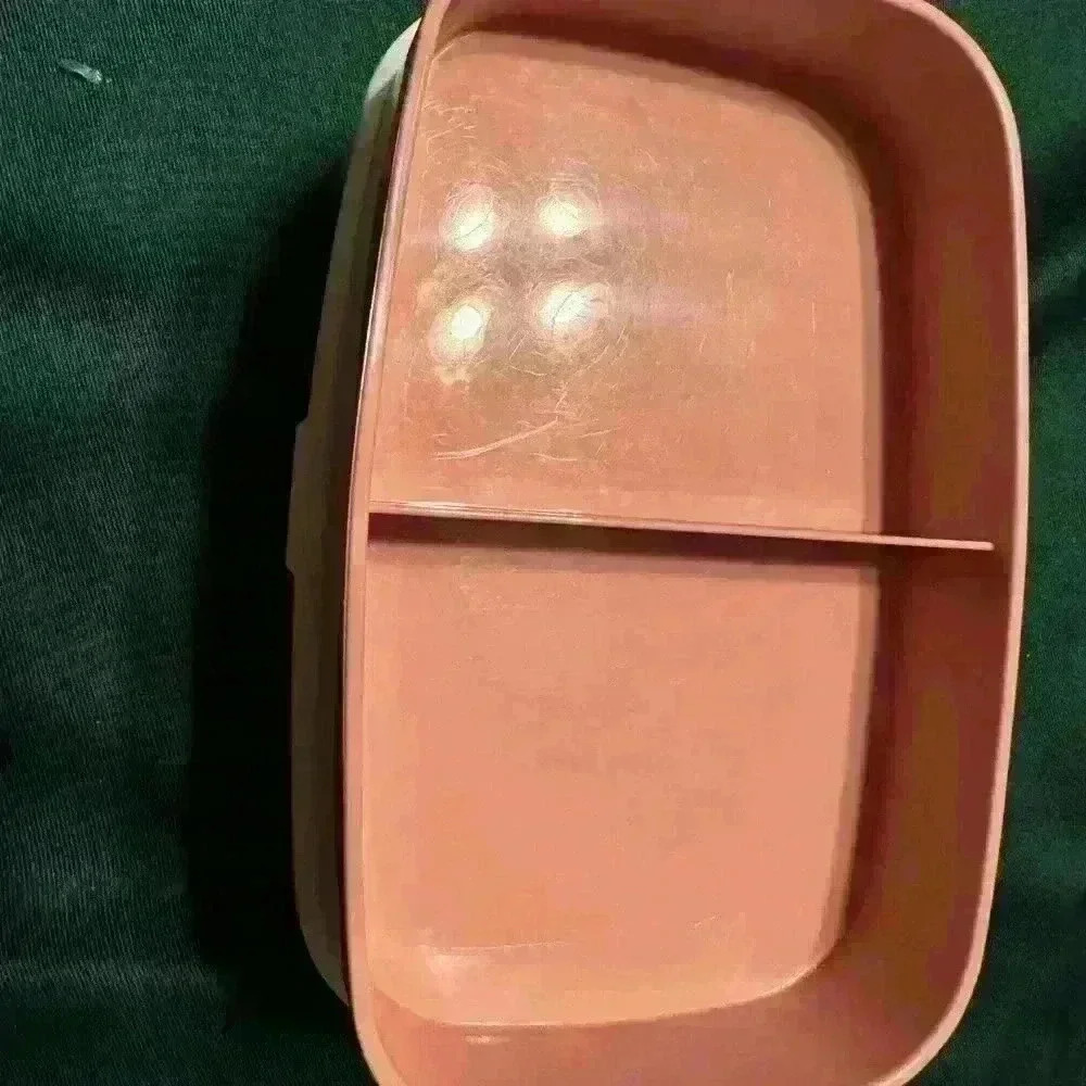 Preowned Pink and Marbled Gray Bentgo Lunch Box - Picture 3 of 11